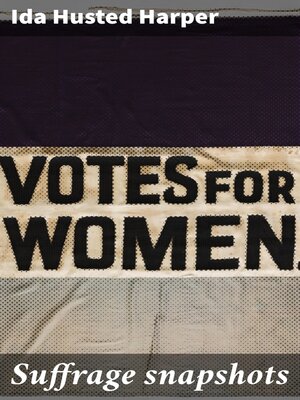 cover image of Suffrage snapshots